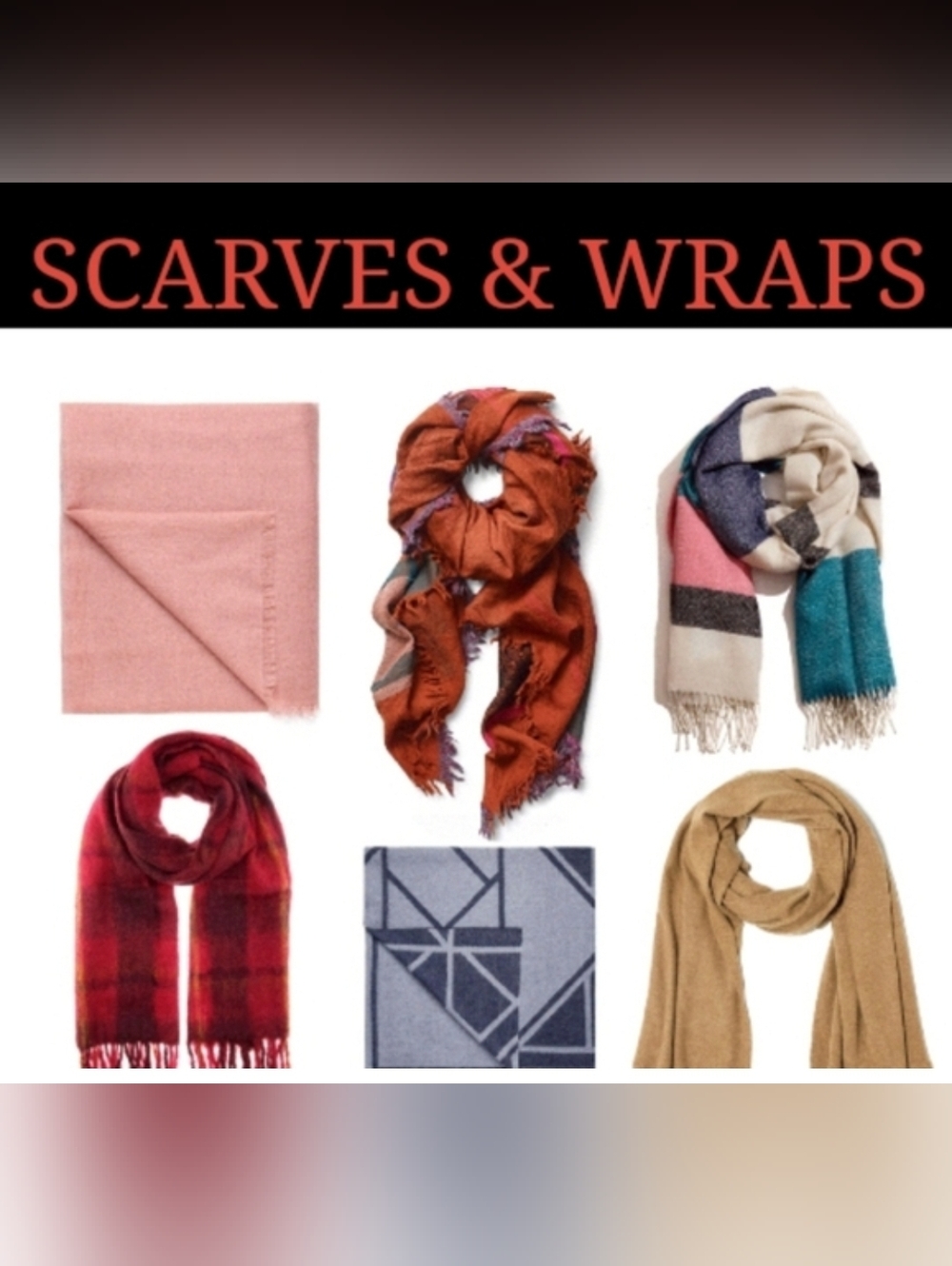 🧣👘Scarves, Wraps, Pashminas, Infinity